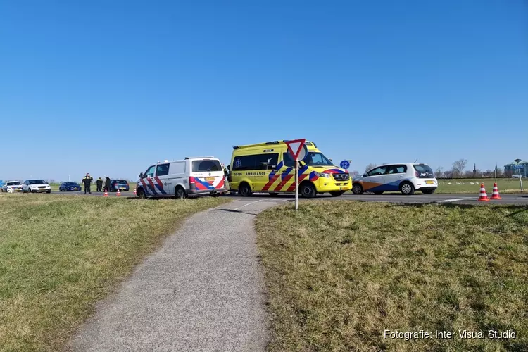 Wielrenner gewond bij ongeval op de N250 bij Medemblik