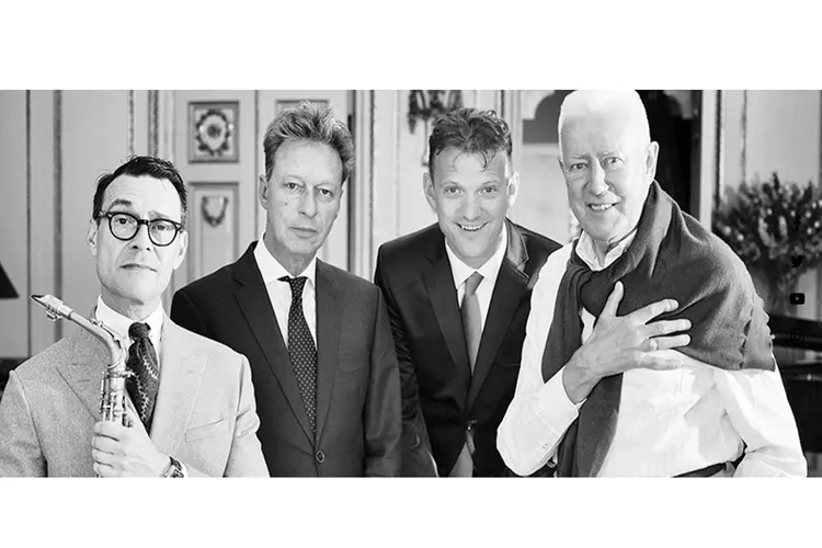 Theaterkerk Hemels presenteert zondag 22 mei om 14.30 uur : The QuartetNL met o.a. Han Bennink en Benjamin Herman.