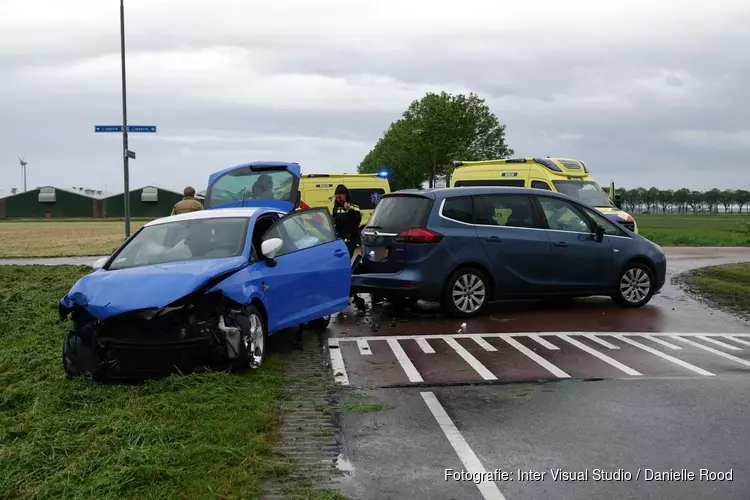 Gewonde en aanhouding bij ongeluk Wervershoof