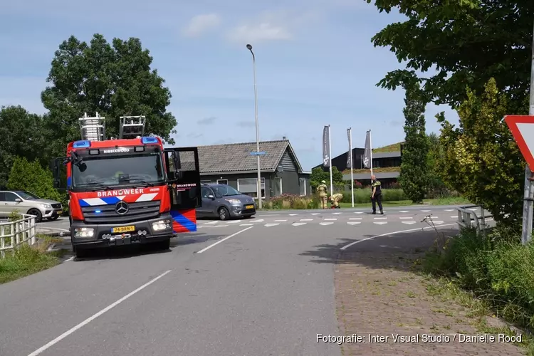 Korte brand bij bedrijf in Wognum