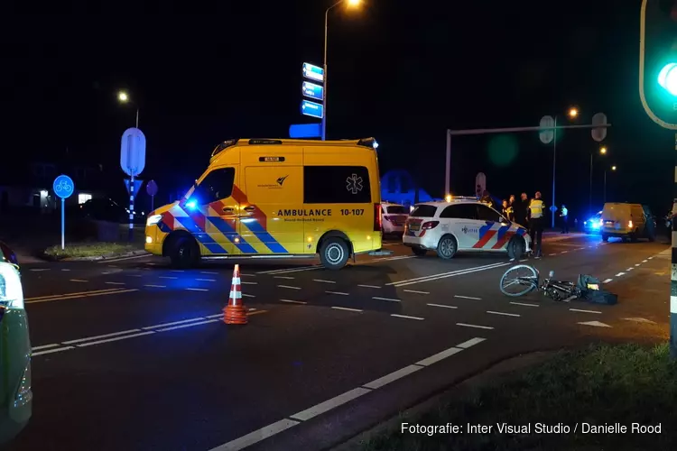 Fietser aangereden in Zwaagdijk-Oost