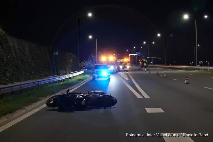 Motorrijder zwaargewond bij ongeval op N307