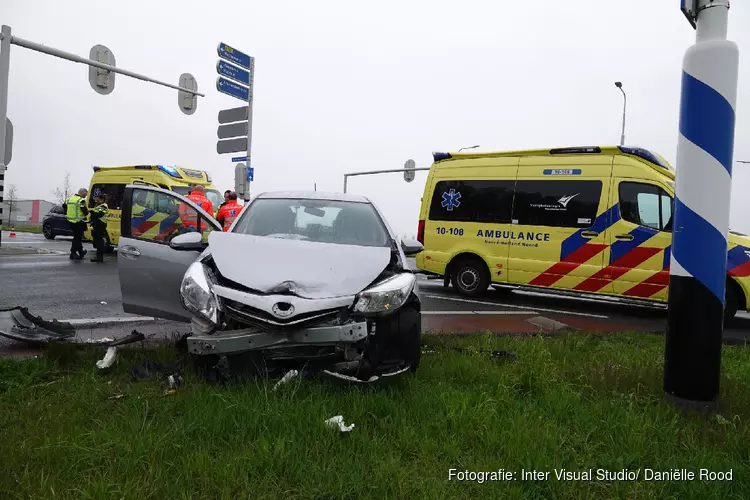 Ongeval met letsel Markerwaardweg Zwaagdijk Oost