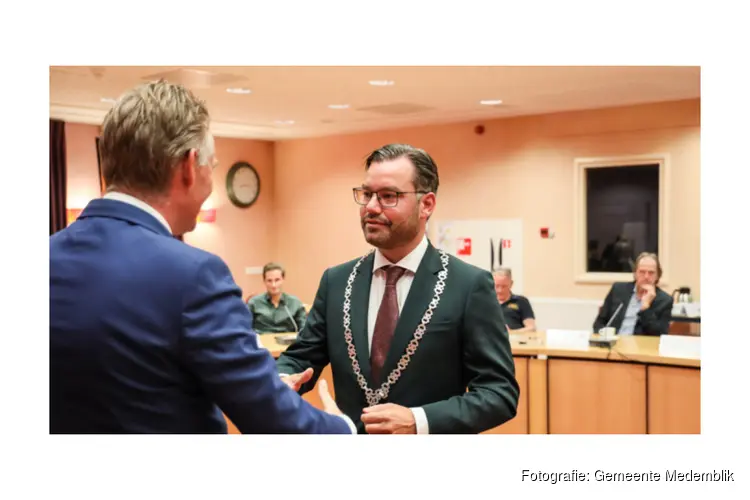 Michiel Pijl is beëdigd en geïnstalleerd tot nieuwe burgemeester