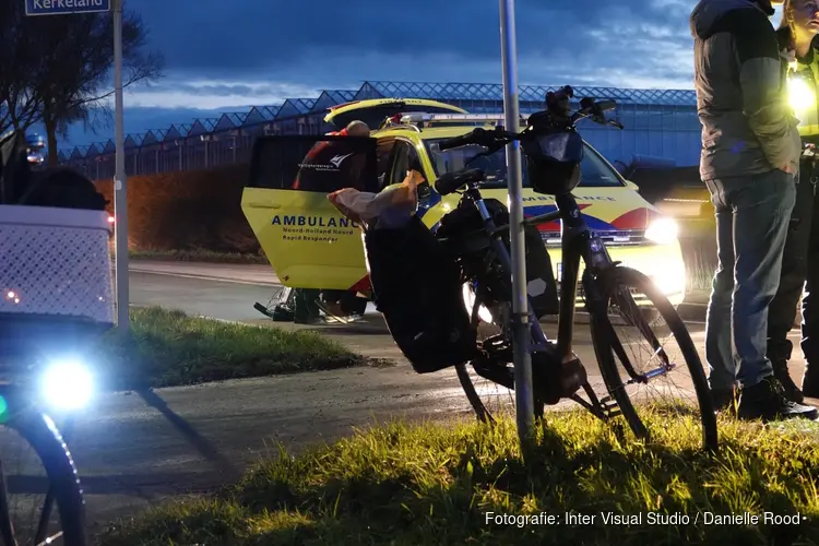 Fietser aangereden in Wervershoof