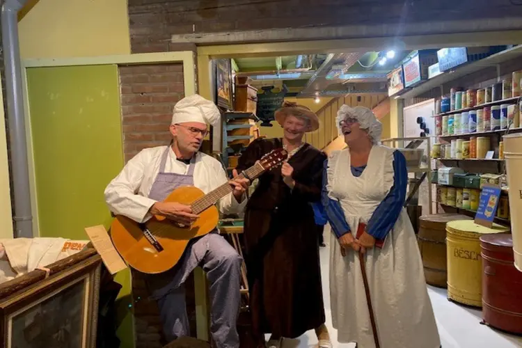 Kindertheater rondleiding in het Bakkerijmuseum Medemblik op zondag 4 februari