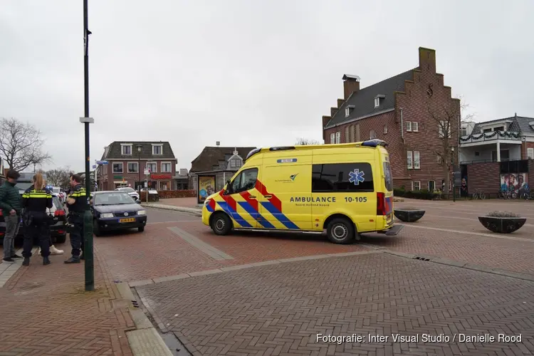 Scooterrijder gewond na botsing met auto