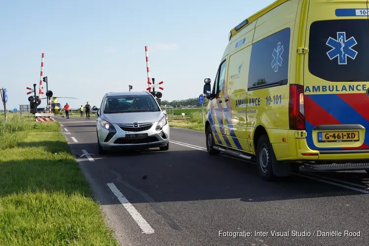 Traumahelikopter rukt uit voor aanrijding Opperdoes