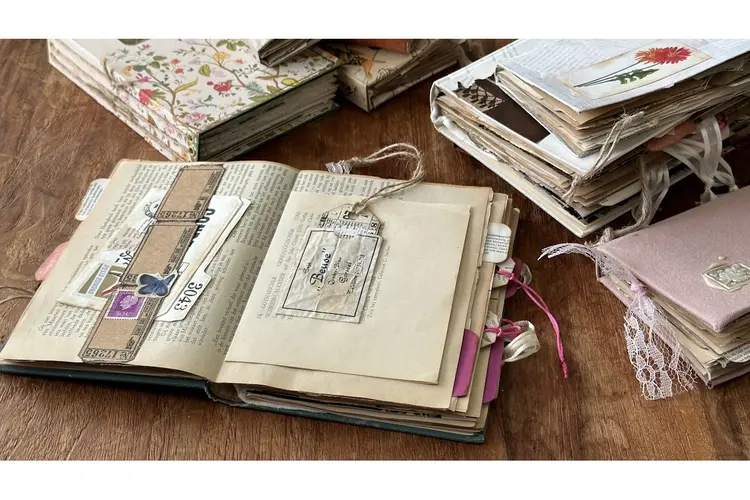 Expositie Junkjournals op 20 juli in het Dijkmagazijn van Stichting Oud Andijk