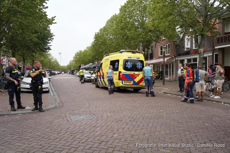 Ongeval met quad op Nieuwstraat in Medemblik