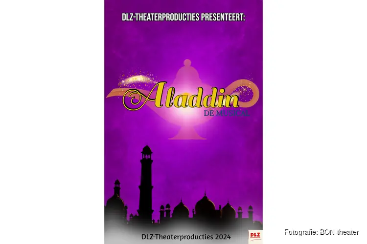 Aladdin de Musical in het BON-theater in Medemblik