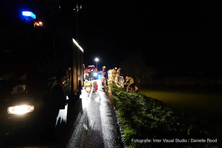 Auto te water in Wervershoof