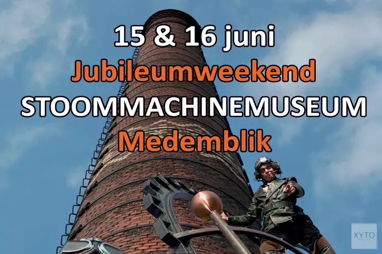 Jubileumweekend bij Stoommachinemuseum Medemblik