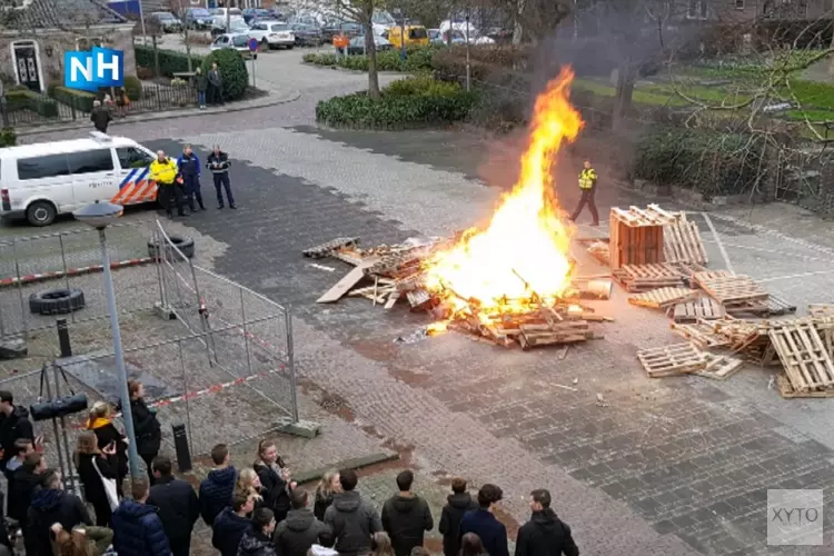 Opperdoezer vreugdevuur staat dit jaar onder strenge controle