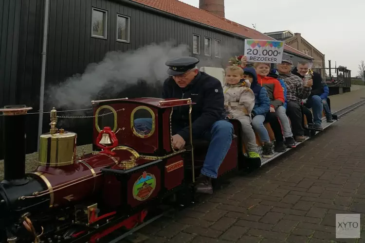 Stoommachinemuseum ontvangt 20.000e bezoeker!