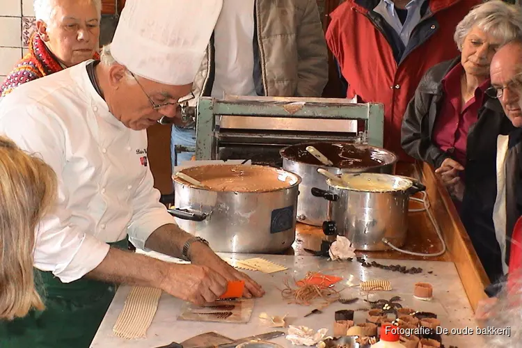 Bakkerijmuseum ‘Choco-zondag’ Met chocoladetovenaar en chocoladekunstenaars