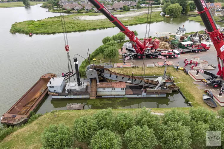 Baggermolen ‘Vooruit’ Virtueel van buiten en van binnen!