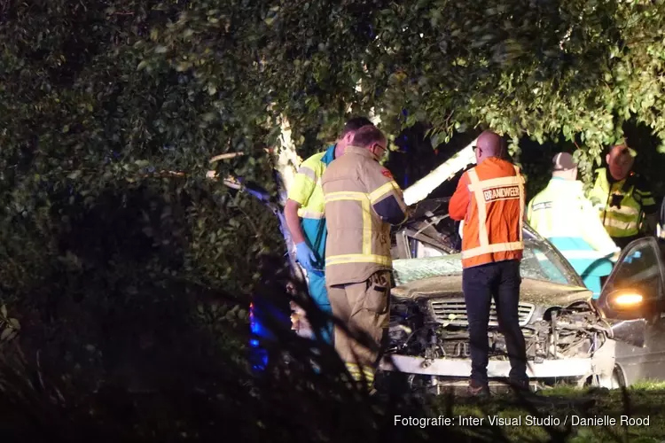 Automobilist overleden bij ongeval in Andijk