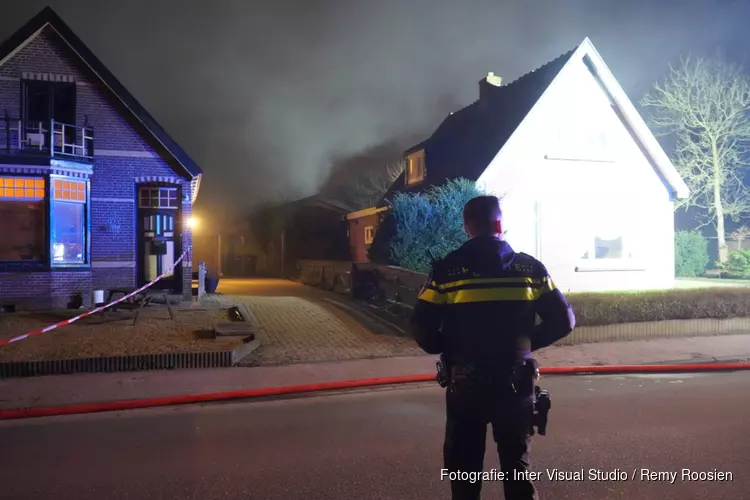 Uitslaande brand in Benningbroek